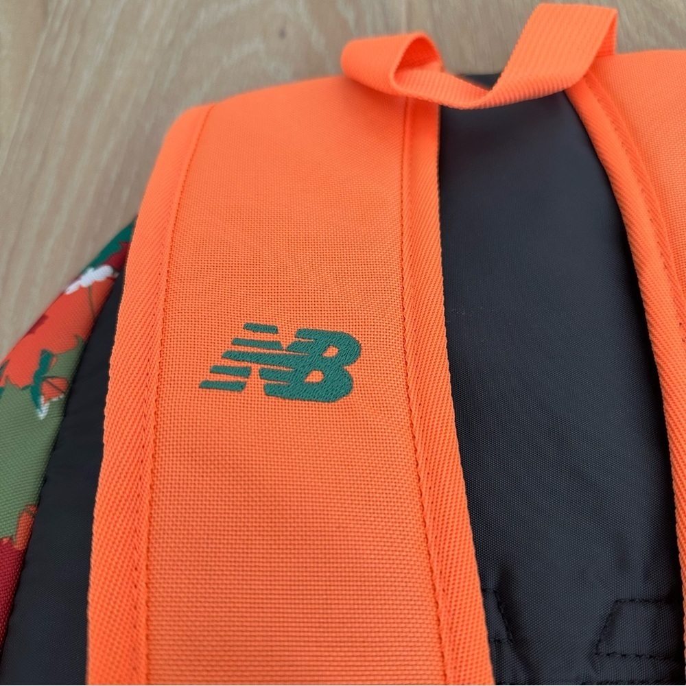 New Balance X Cross Country Backpack Outdoors Hiking Travel Orange Camo NBXC - Picture 8 of 14